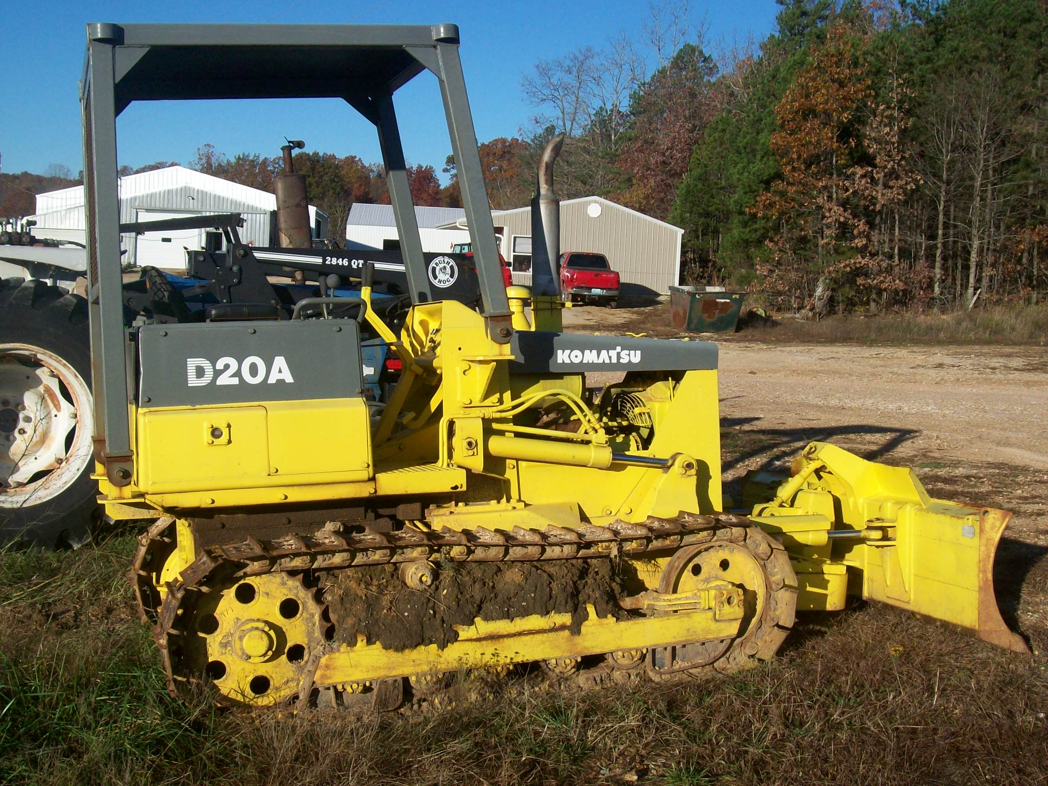 KOMATSU D20A DOZER 6-WAY