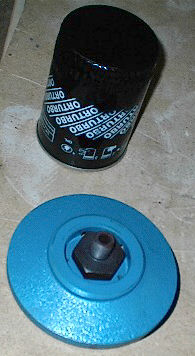 SPIN ON OIL FILTER ADAPTER